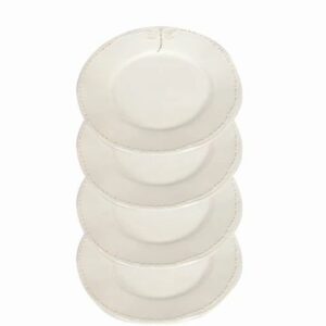 Plates *  | French Country Dragonfly Lunch Plate Set White 26Cm 4Pce