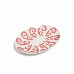 Plates *  | Themisz Peacock Athenee Pink Serving Platter 36Cm